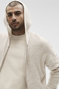 Sweat À Capuche Zippé En Laine Et Cachemire New Class