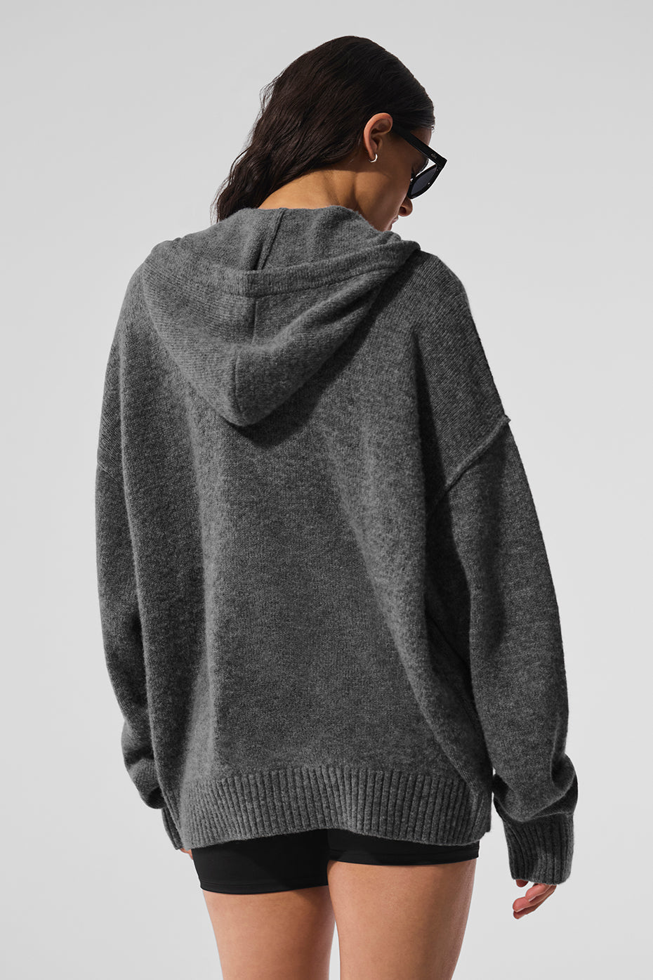Sweat À Capuche Zippé En Laine Et Cachemire New Class