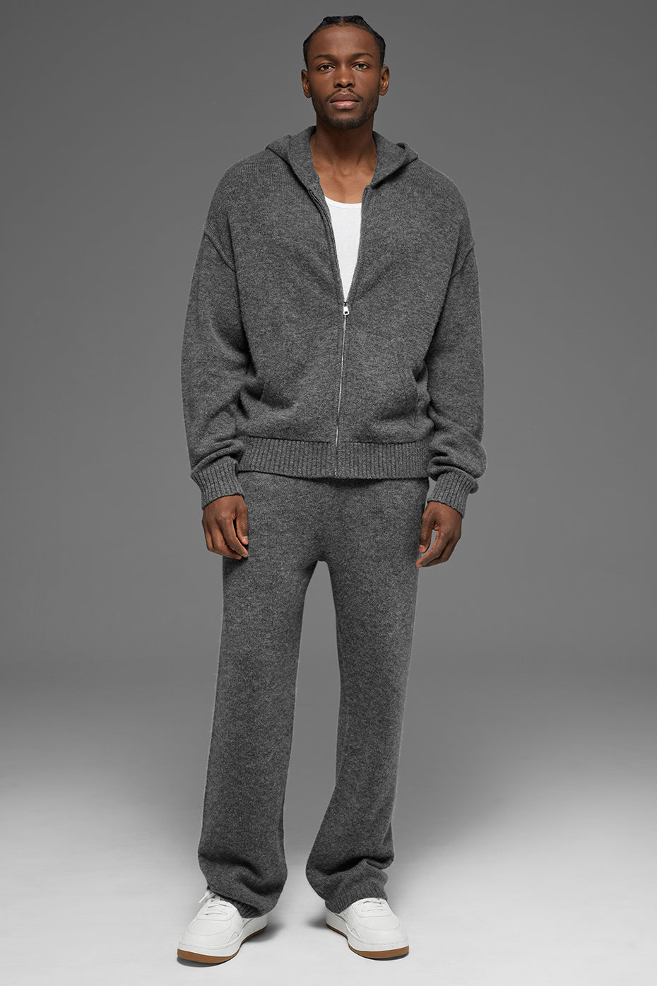 Sweat À Capuche Zippé En Laine Et Cachemire New Class