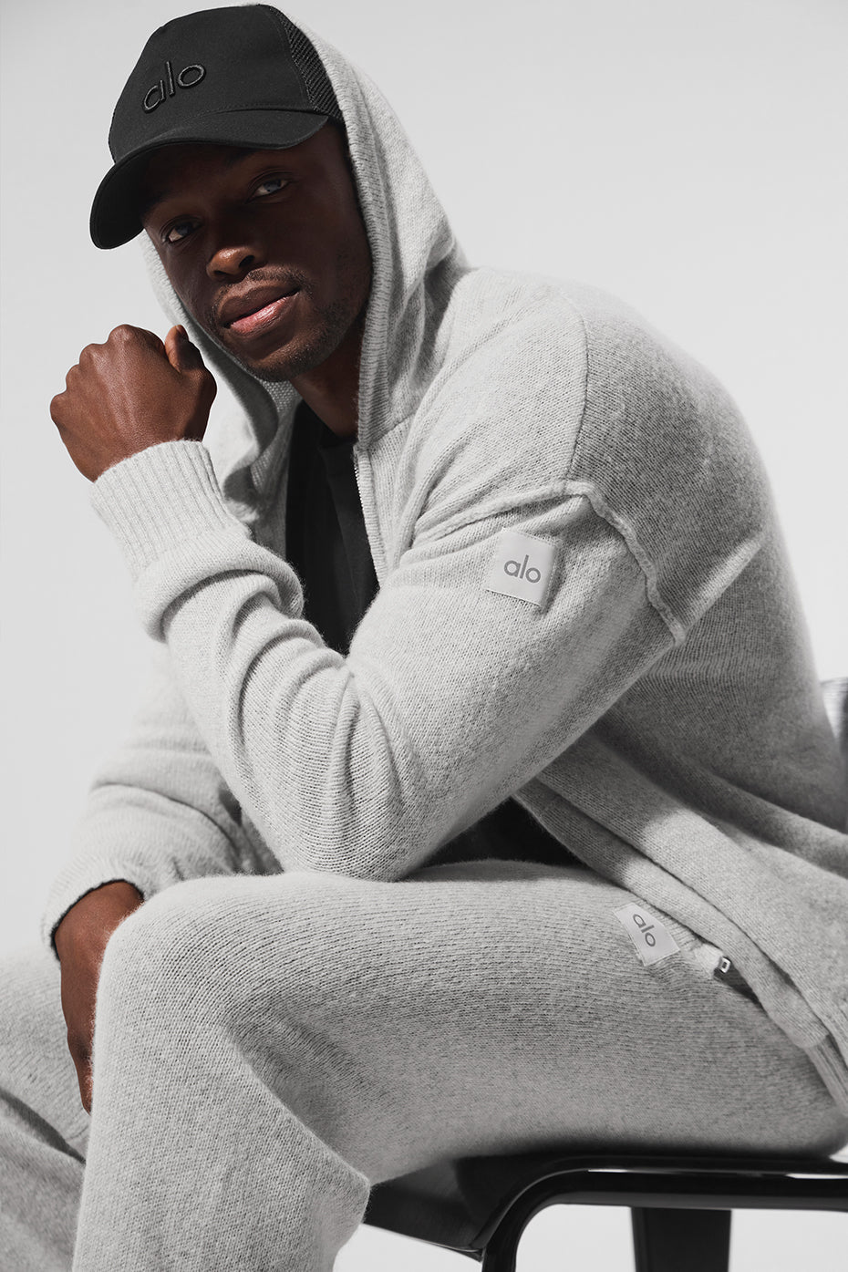 Sweat À Capuche Zippé En Laine Et Cachemire New Class