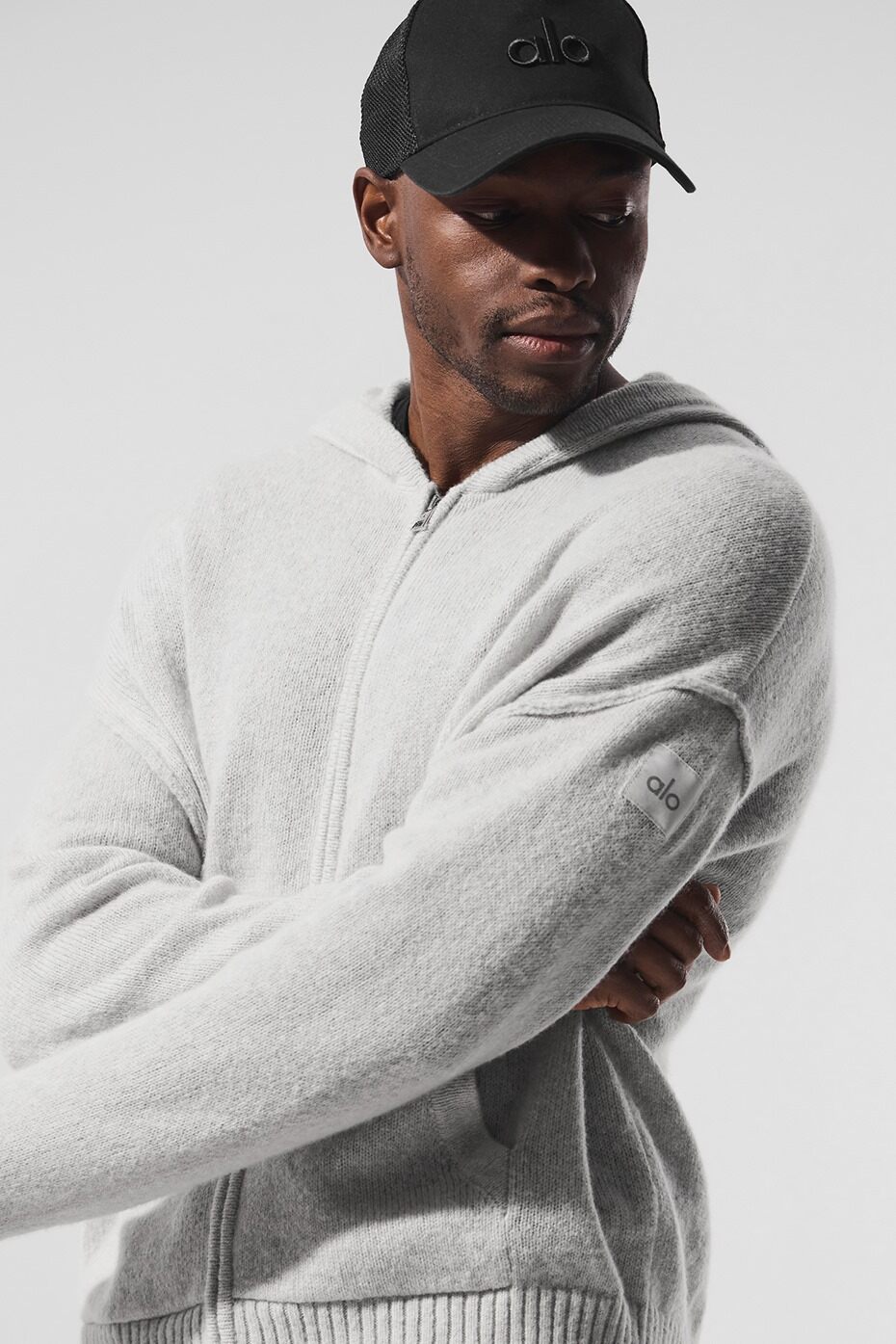 Sweat À Capuche Zippé En Laine Et Cachemire New Class