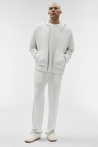 Sweat À Capuche Zippé En Laine Et Cachemire New Class