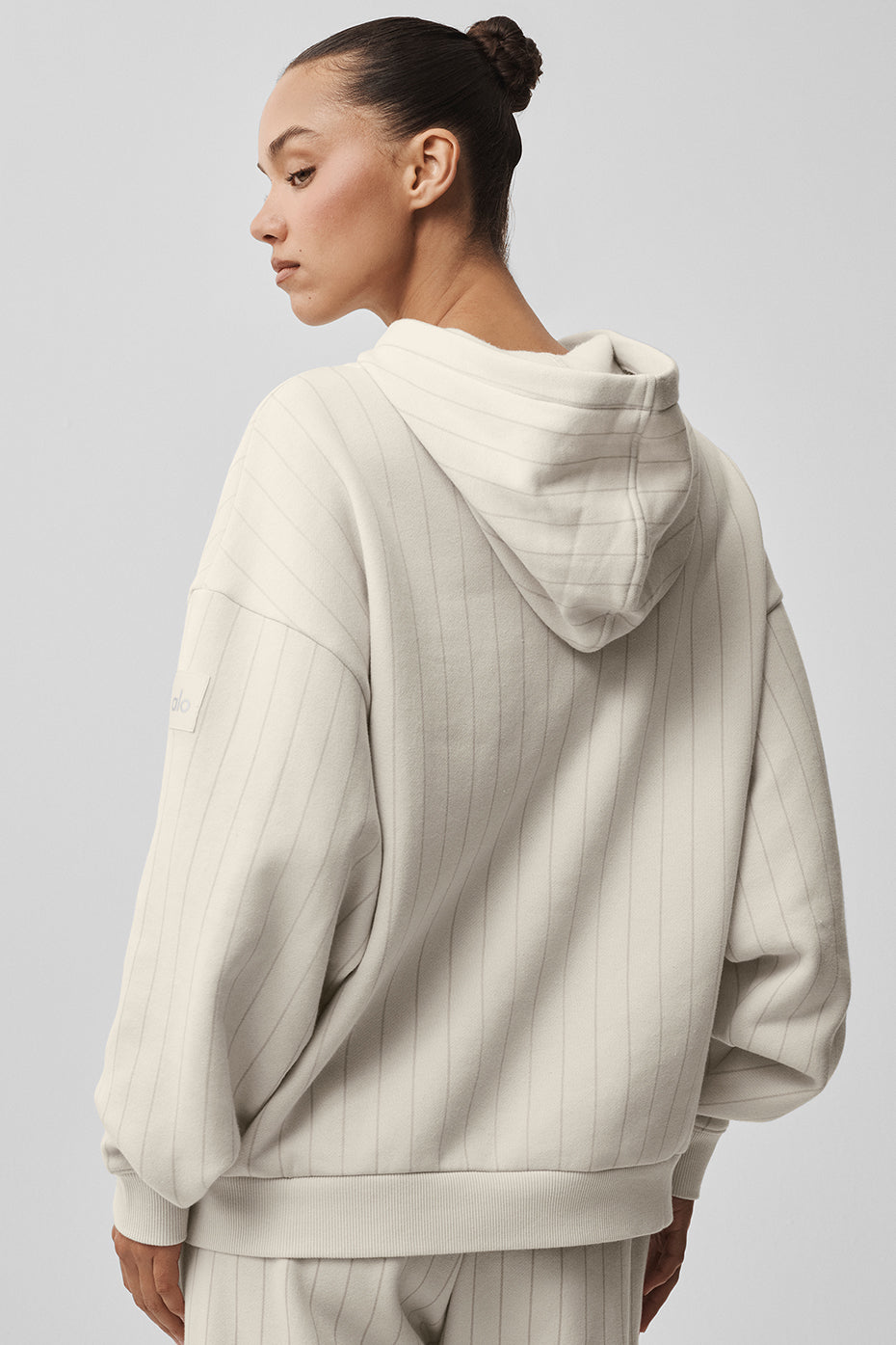 Sweat À Capuche Pinstripe