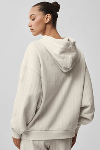 Sweat À Capuche Pinstripe