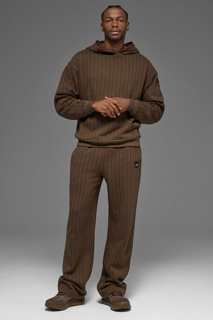 Sweat À Capuche Pinstripe