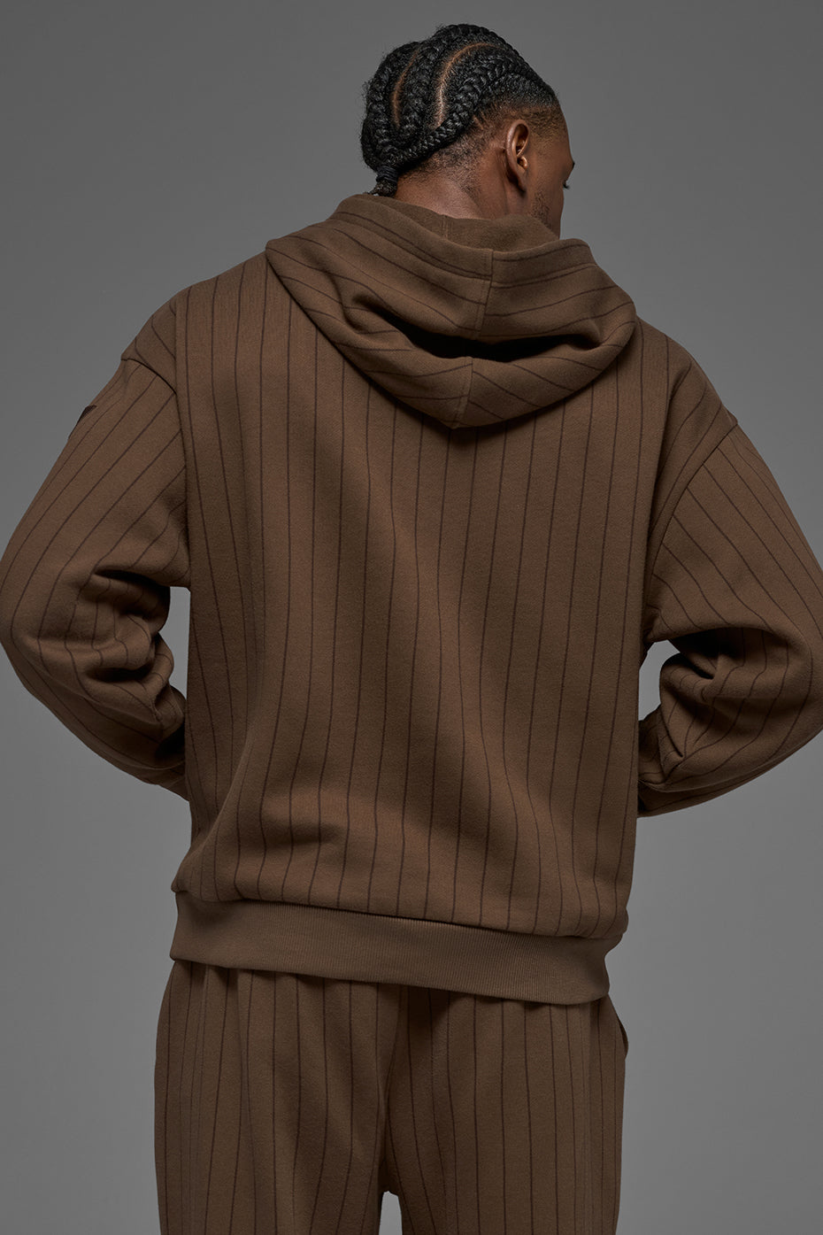 Sweat À Capuche Pinstripe