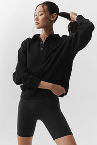 Pull Henley À Manches Longues Take It Easy