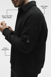 Take It Easy Long Sleeve Henley Pullover
