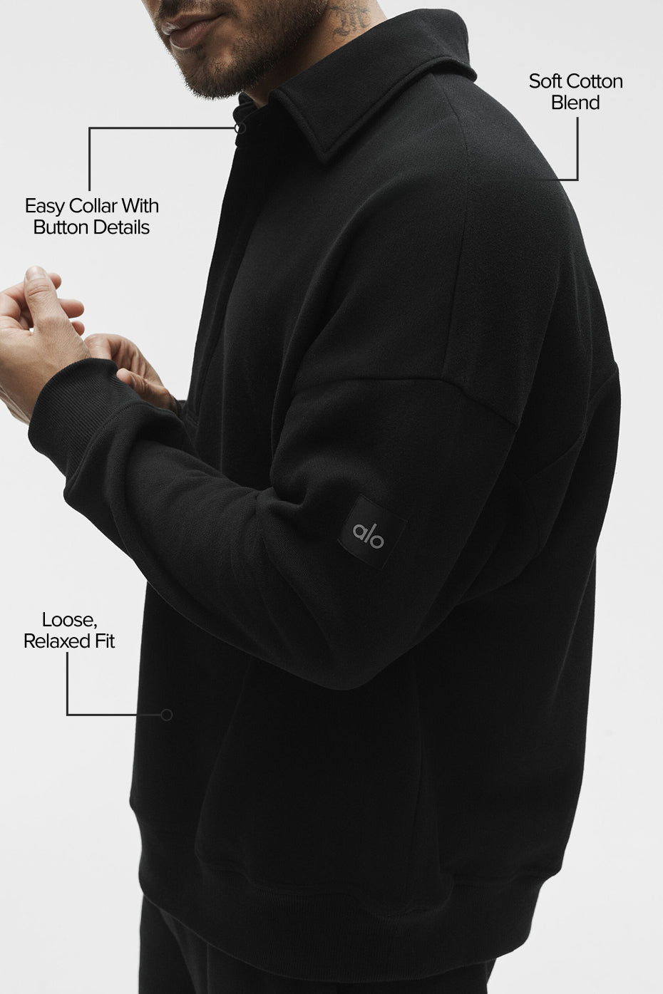Take It Easy Long Sleeve Henley Pullover