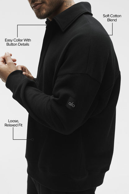 Take It Easy Long Sleeve Henley Pullover