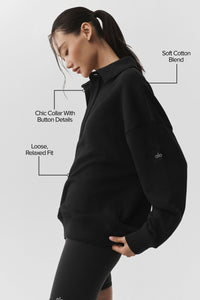 Take It Easy Long Sleeve Henley Pullover