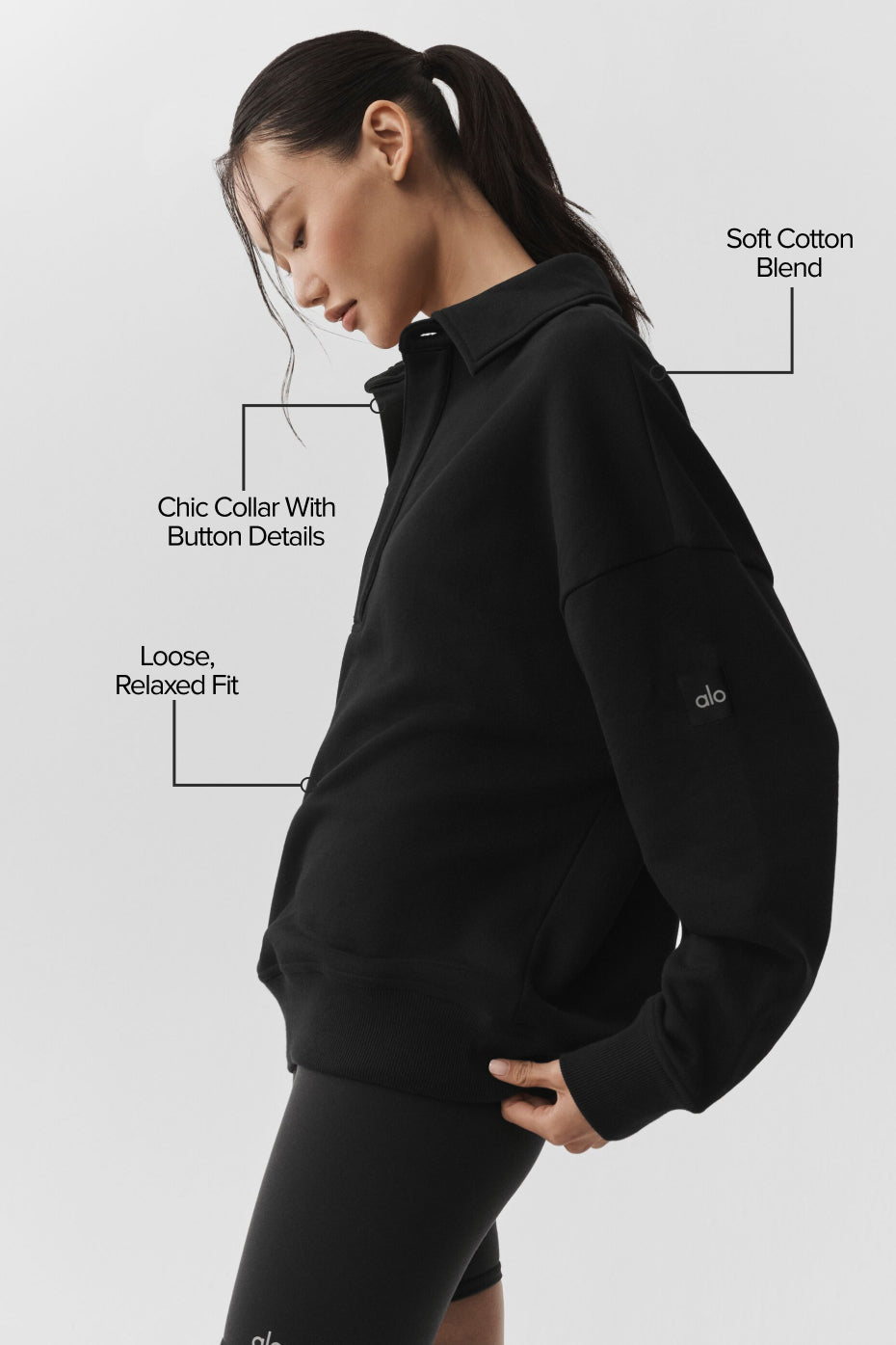 Take It Easy Long Sleeve Henley Pullover