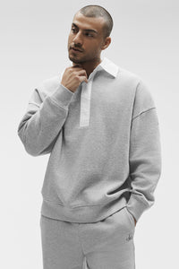Take It Easy Long Sleeve Henley Pullover