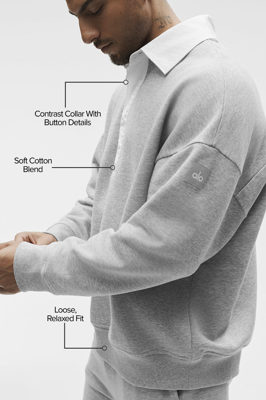 Take It Easy Long Sleeve Henley Pullover