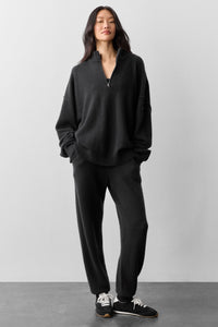 Wool Cashmere New Class 1/4 Zip Pullover