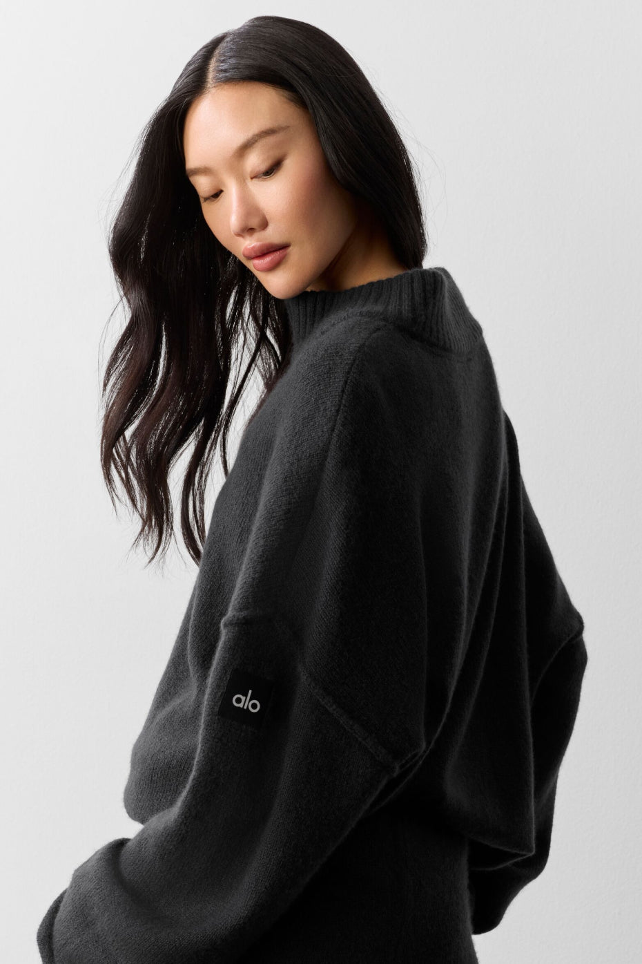 Wool Cashmere New Class 1/4 Zip Pullover