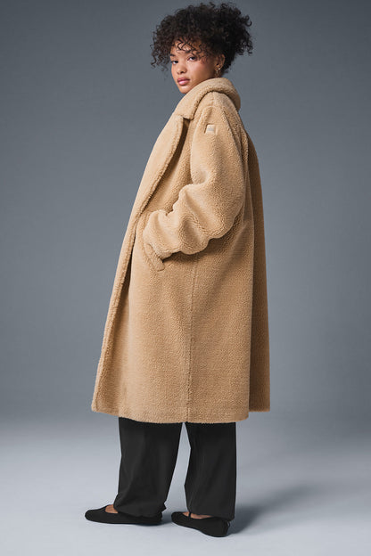 Trench-Coat Sherpa Oversize