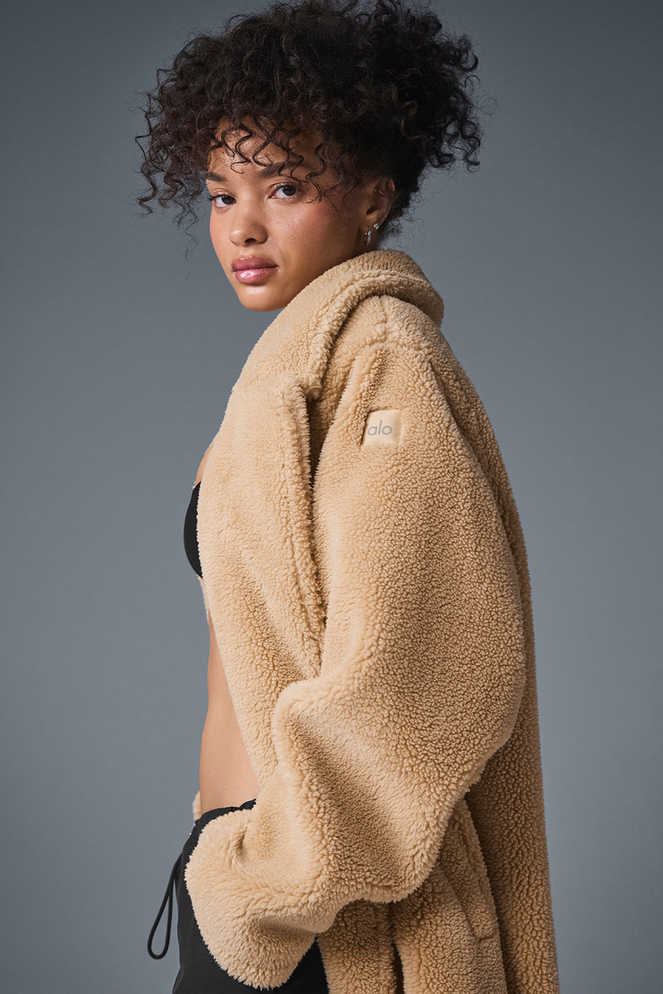 Trench-Coat Sherpa Oversize