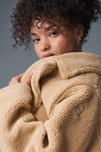 Trench-Coat Sherpa Oversize