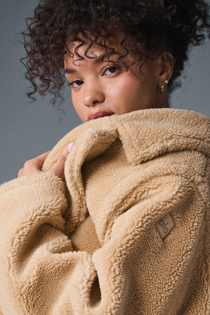 Trench-Coat Sherpa Oversize