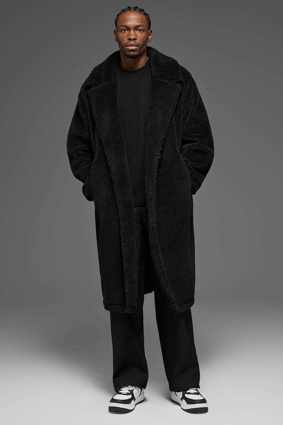 Oversized Sherpa Trench