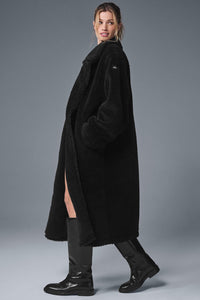 Trench-Coat Sherpa Oversize