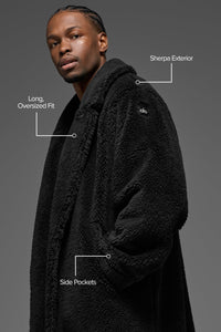 Oversized Sherpa Trench
