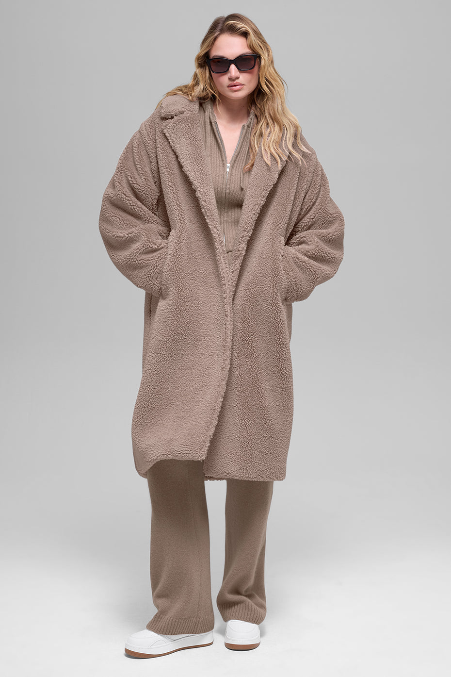 Trench-Coat Sherpa Oversize
