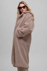 Trench-Coat Sherpa Oversize