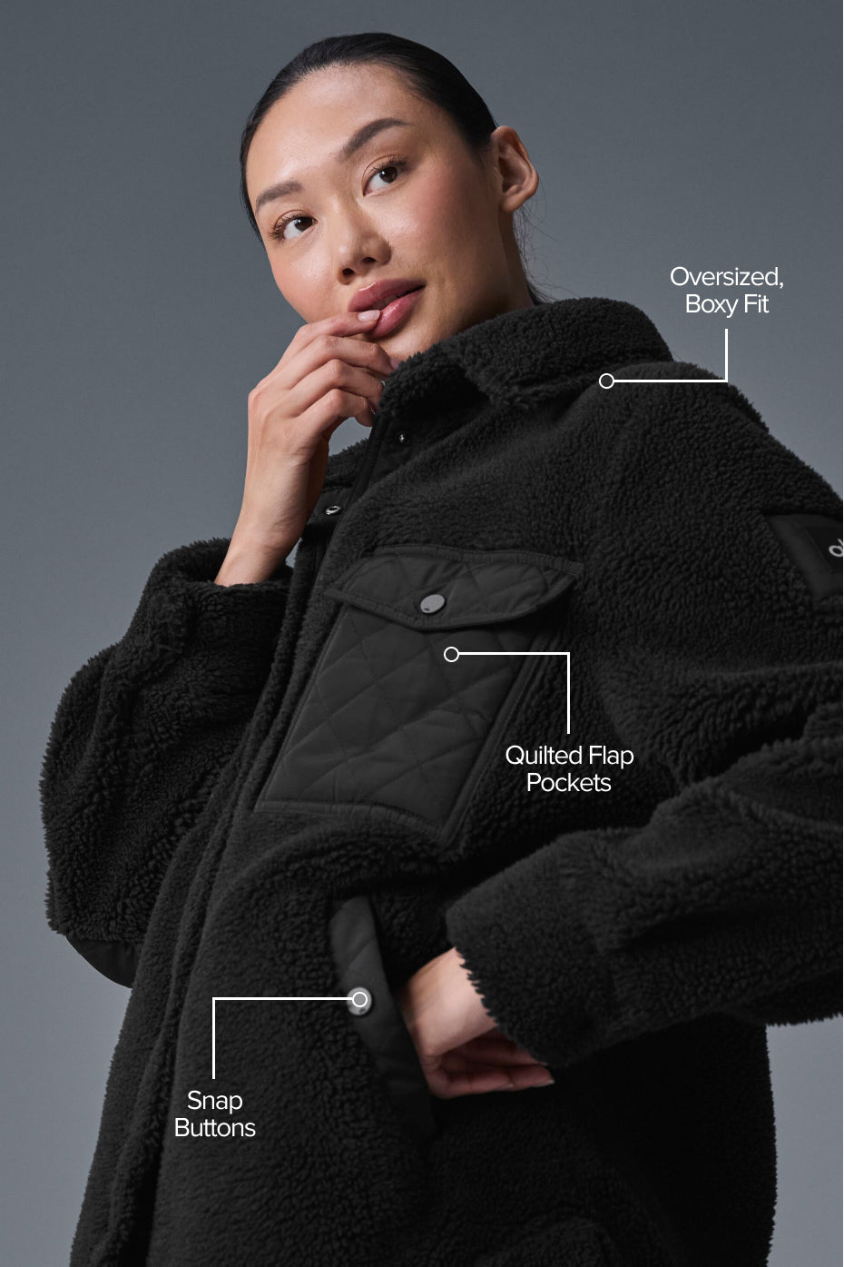 Veste-Chemise Sherpa Edge