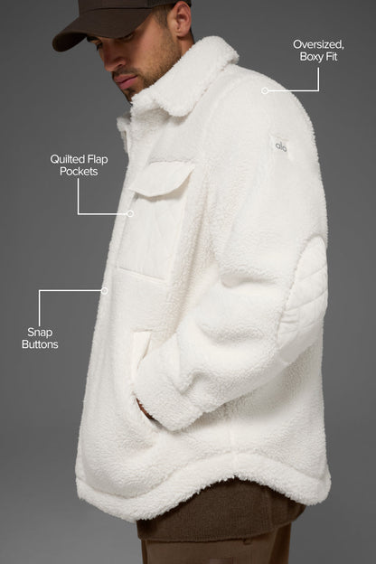 Sherpa Edge Shacket