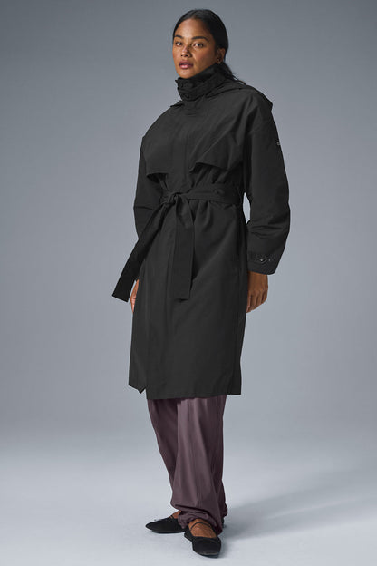 Trench-Coat Plissé On The Move