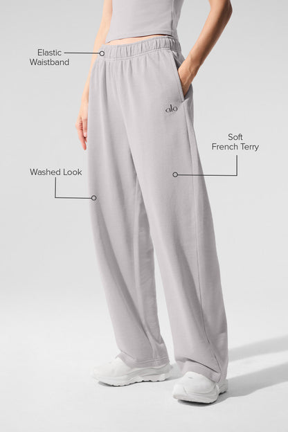 Pantalon De Survêtement Coupe Droite Délavé Accolade
