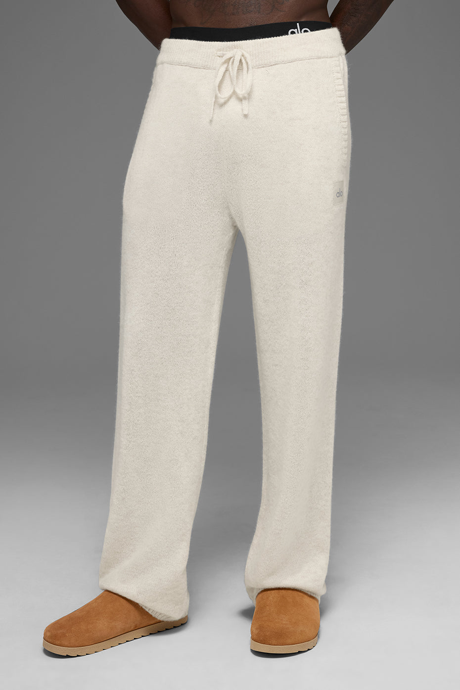 Pantalon De Survêtement En Laine Et Cachemire New Class - Noir