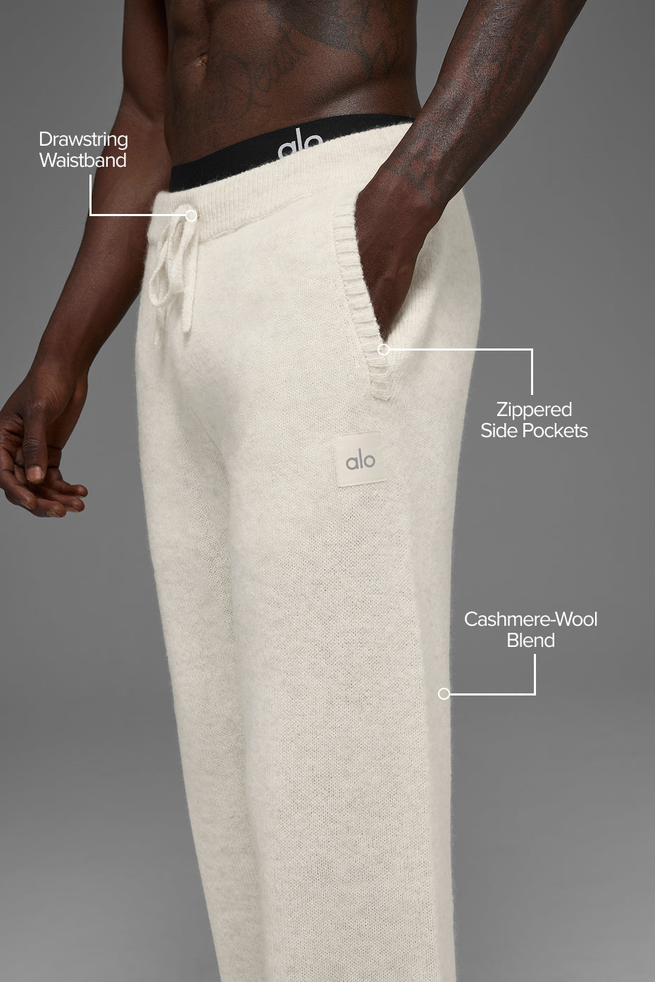 Pantalon De Survêtement En Laine Et Cachemire New Class