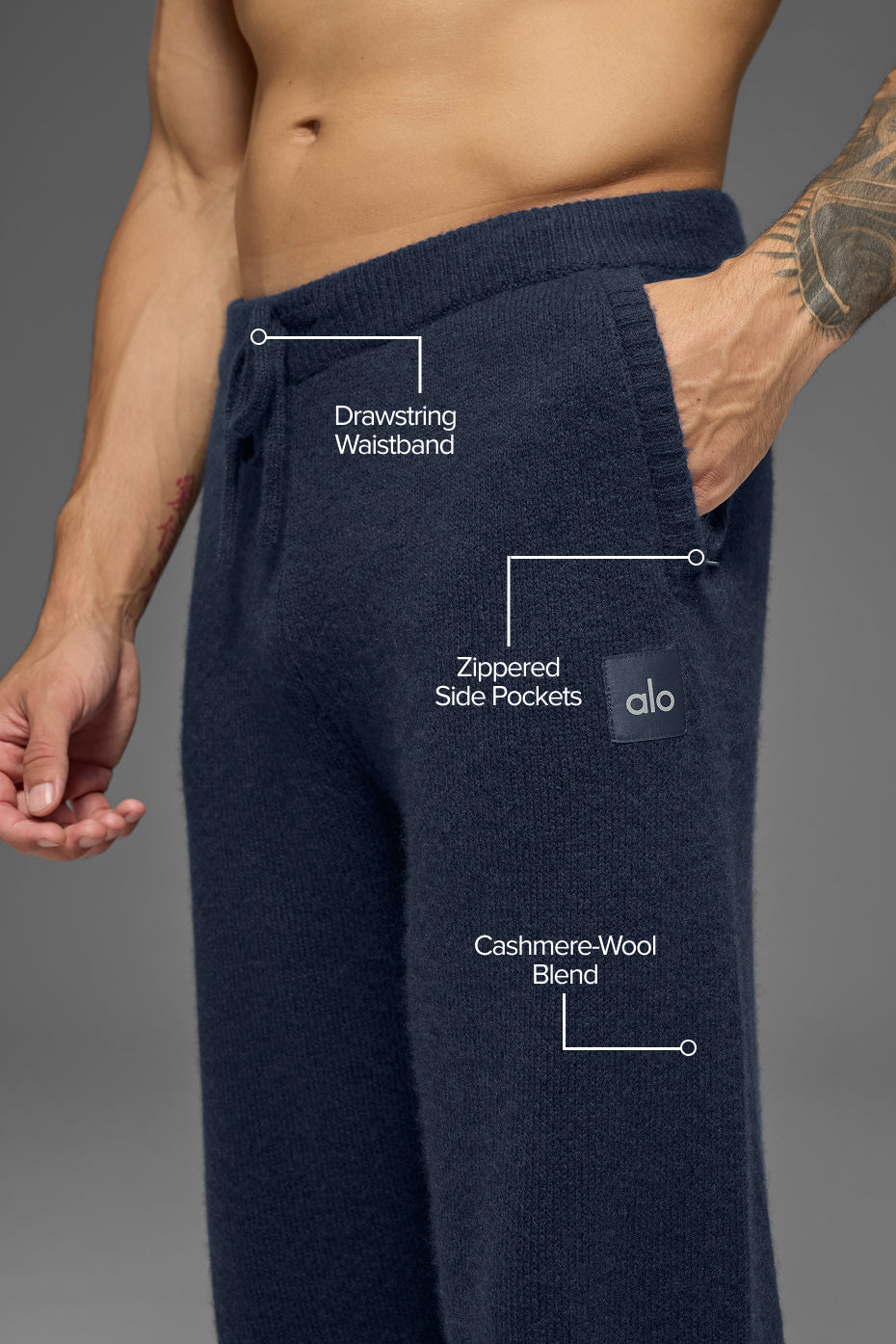 Wool Cashmere New Class Sweatpant