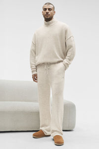 Pantalon De Survêtement En Laine Et Cachemire New Class - Noir