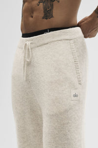Pantalon De Survêtement En Laine Et Cachemire New Class - Noir
