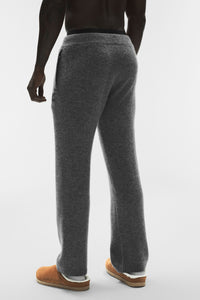 Pantalon De Survêtement En Laine Et Cachemire New Class - Noir