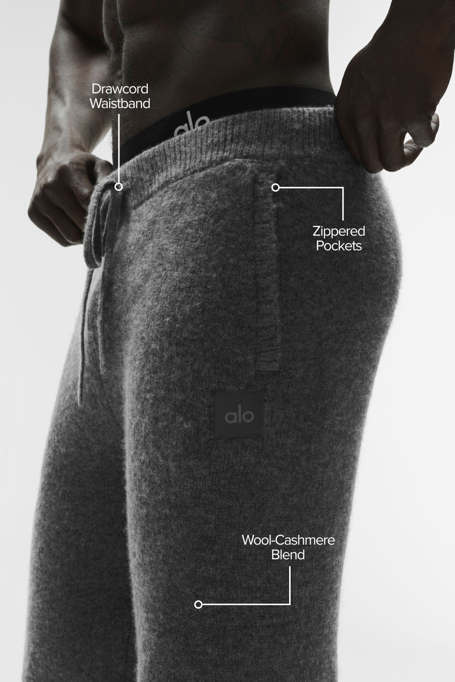 Pantalon De Survêtement En Laine Et Cachemire New Class