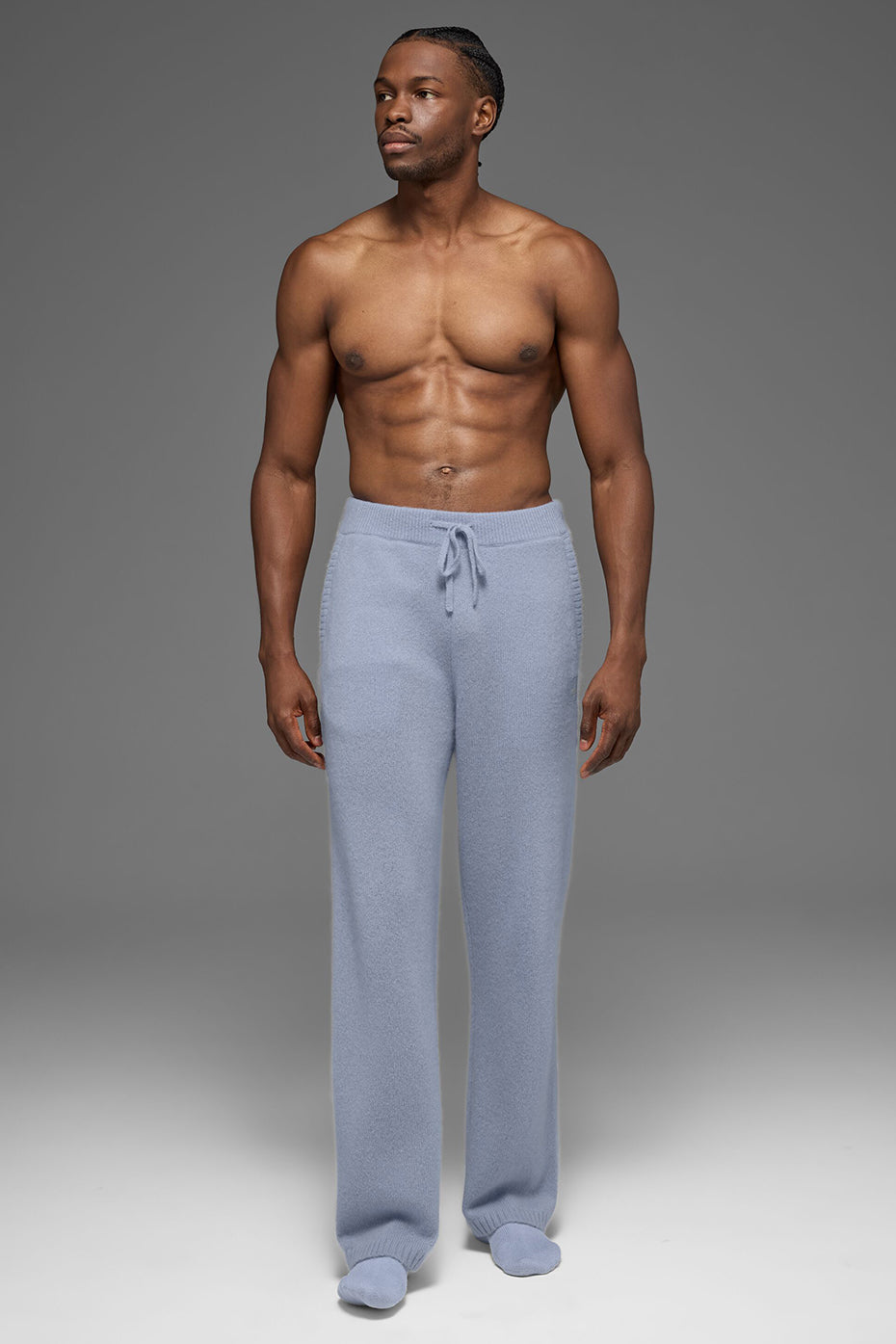 Pantalon De Survêtement En Laine Et Cachemire New Class - Noir