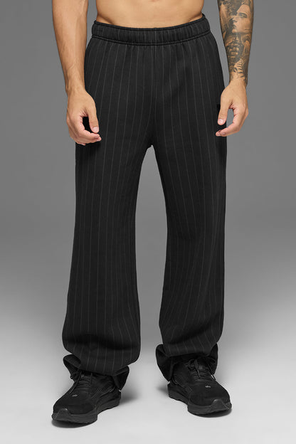 Pantalon De Survêtement Coupe Droite Pinstripe