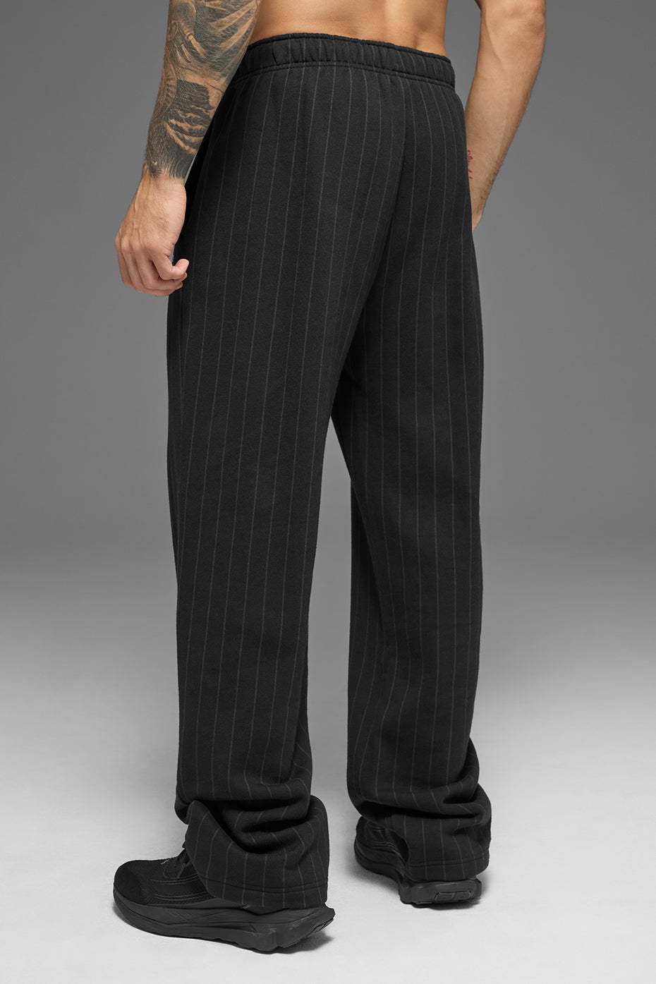 Pantalon De Survêtement Coupe Droite Pinstripe