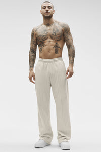 Pantalon De Survêtement Coupe Droite Pinstripe