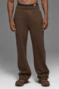 Pantalon De Survêtement Coupe Droite Pinstripe