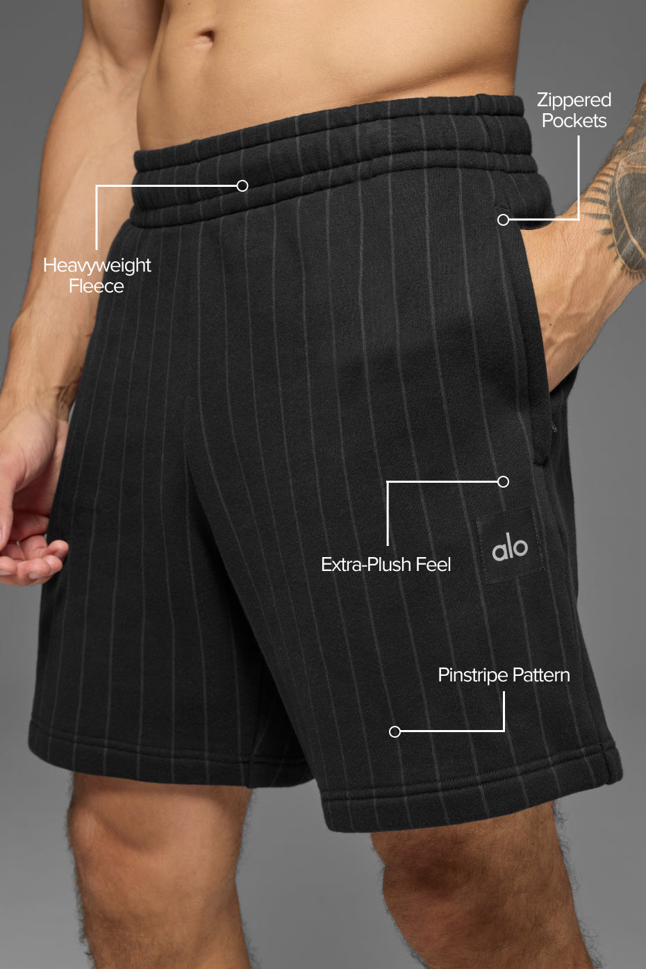Short Pinstripe 17,8 cm
