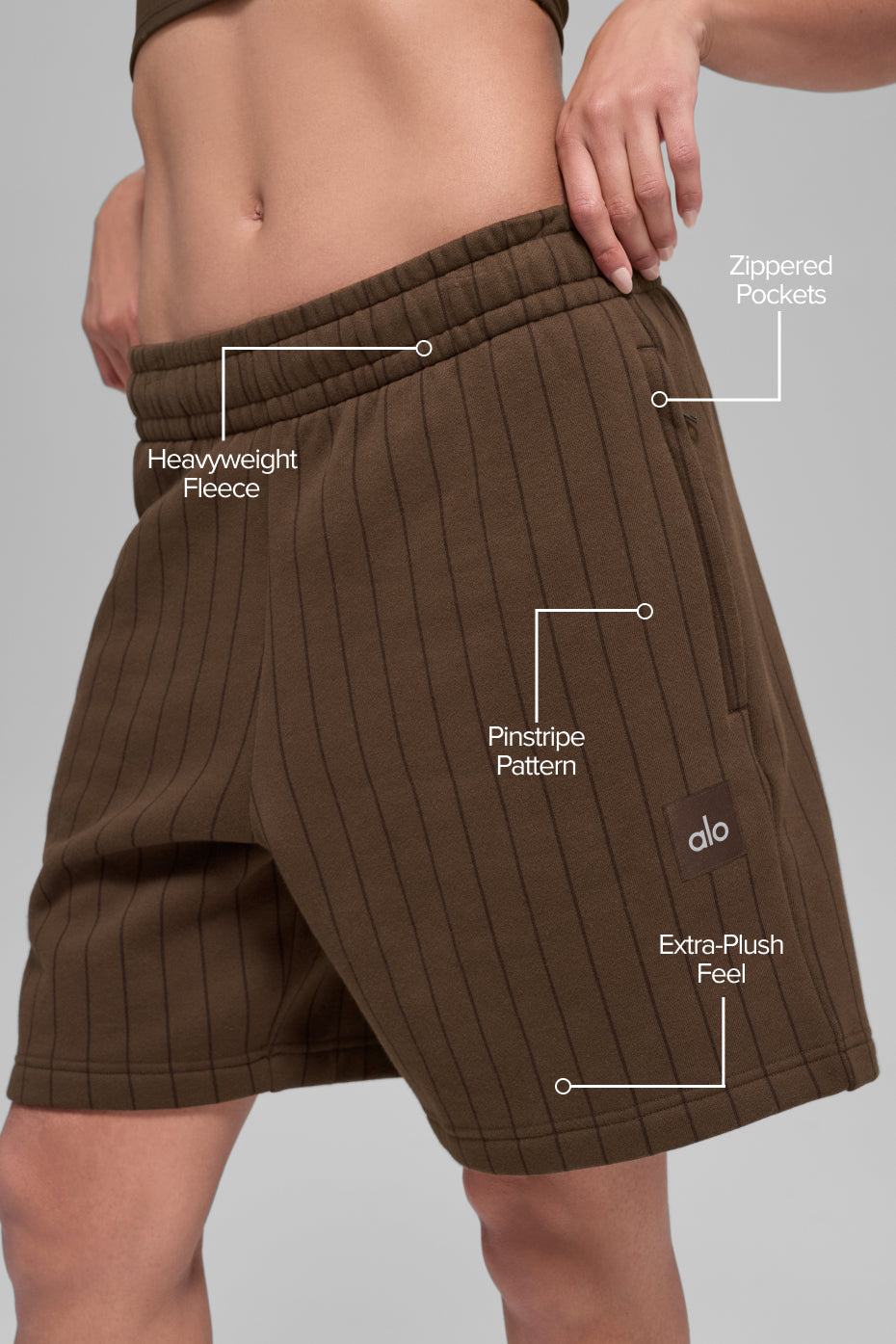 Short Pinstripe 17,8 cm