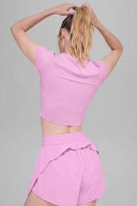 Alosoft Crop Finesse Short Sleeve