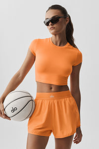 Alosoft Crop Finesse Short Sleeve