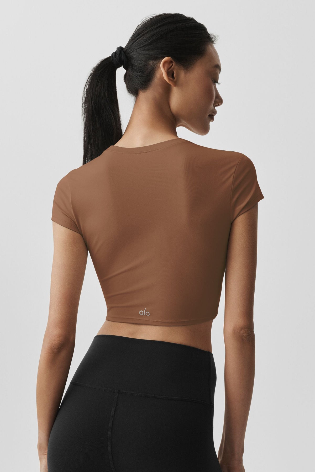 Alosoft Crop Finesse Short Sleeve